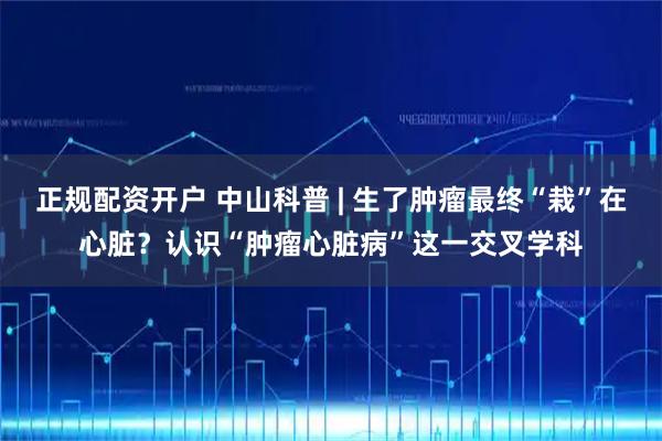 正规配资开户 中山科普 | 生了肿瘤最终“栽”在心脏？认识“肿瘤心脏病”这一交叉学科